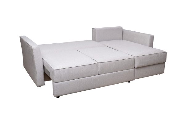 Диван Sorrento 230 с канапе трехмест.раскл (Еврокнижка) Koza3803-SVSER+Nev83 230*156*90см — изображение 5