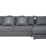 Диван Sorrento 290 с канапе трехмест.раскл (Еврокнижка) Koza0310-KOR+Nev91 290*156*90см