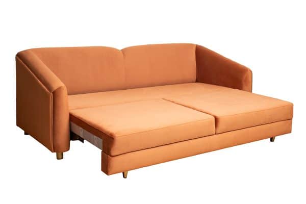 Диван Trevi 230М(К) трехм раскл с кантом терракотовый Colt006 232*103*88см — изображение 3