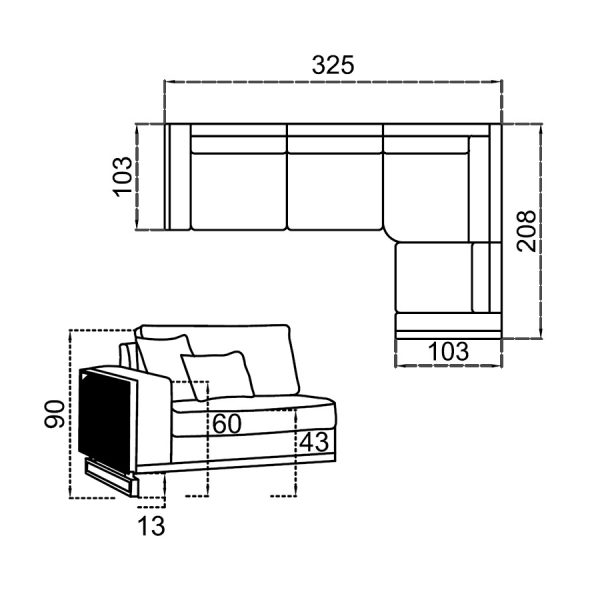 Диван угловой Пафлагония 301 — изображение 3