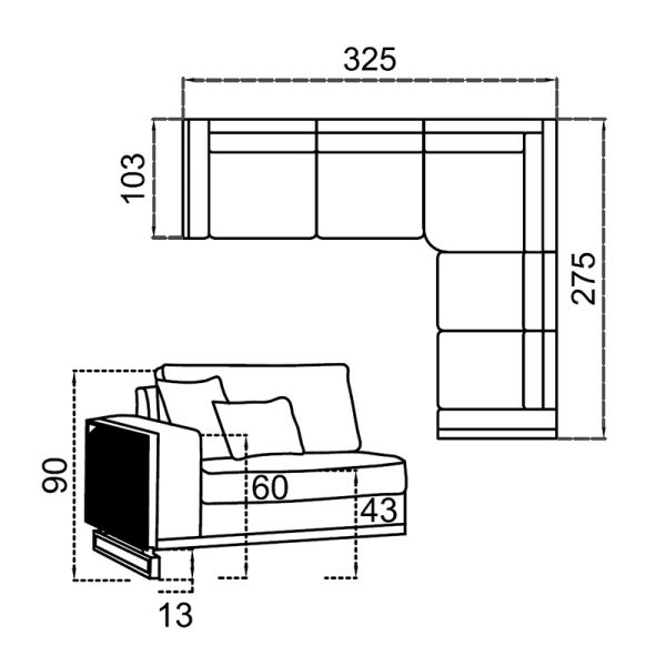 Диван угловой Пафлагония 302 — изображение 3
