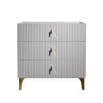 GD-000010 Комод Doria белый 74*40*76см