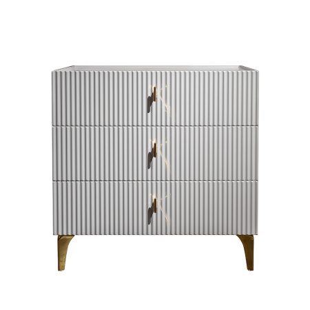 GD-000010 Комод Doria белый 74*40*76см