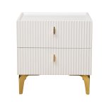 GD-00003 Тумбочка прикроватная Doria белая 50*40*55см