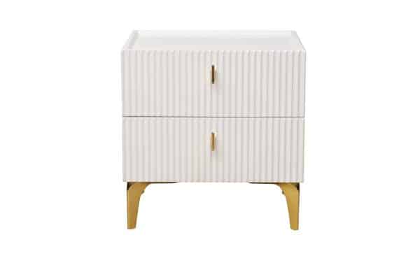 GD-00003 Тумбочка прикроватная Doria белая 50*40*55см