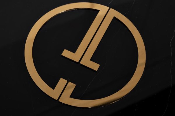 GD-ET002 Стол журнальный D'Oro Garda Decor черный мрам. d50*50см — изображение 2