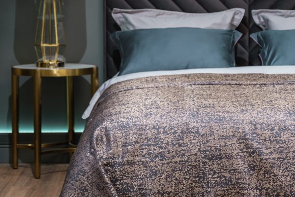 GD-TEL04-POKR BRONZ Покрывало BARI бронзовое 260*260см — изображение 3