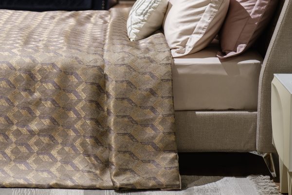 GD-TON05-POKR ZOL Покрывало MODENA золотое 260*260см — изображение 3