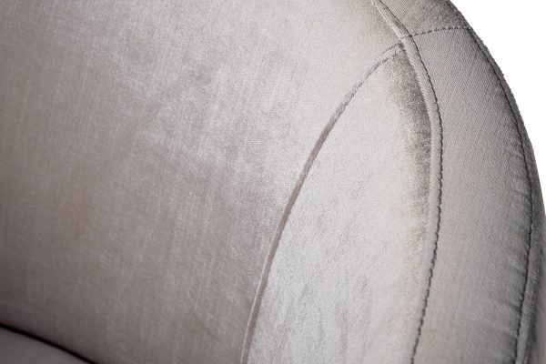 GY-08200 Cтул велюр серый/хром 67*67*80см — изображение 5