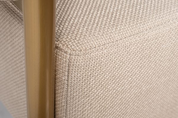 GY-08842 Кресло серое/матовое золото 95,5*82*77см — изображение 4