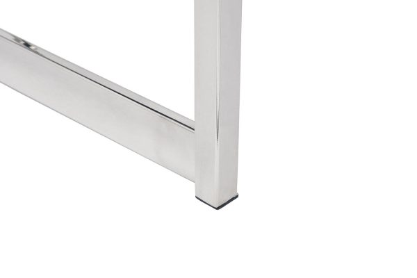 GY-B8216-BL Стул барный, велюр черный/хром  49*55*85см — изображение 5