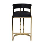 GY-B8216GOLD-BL Стул барный