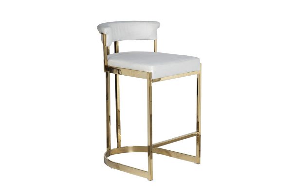 велюр светло-серый/золото  49*55*85