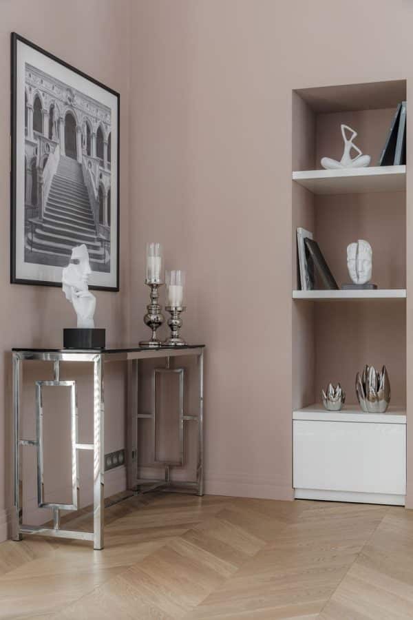 GY-CST2051212 Консоль черное стекло/хром 40*120*78см — изображение 5