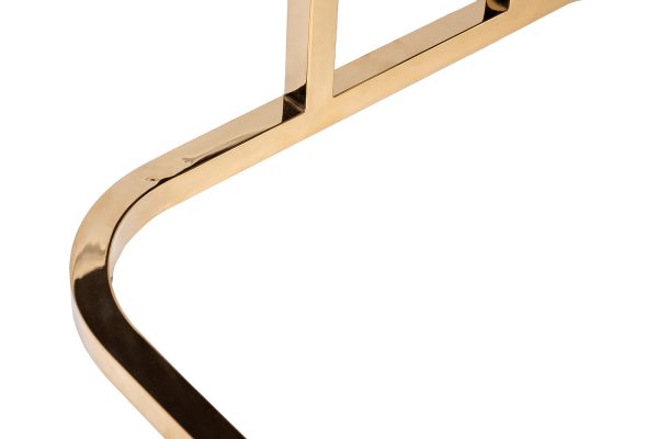 GY-DC8365GOLD-CR Стул велюр кремовый/золото 54*56*89см — изображение 4