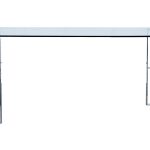 GY-DT06SS Стол обеденный прозр.стекло/хром 160*90*75см