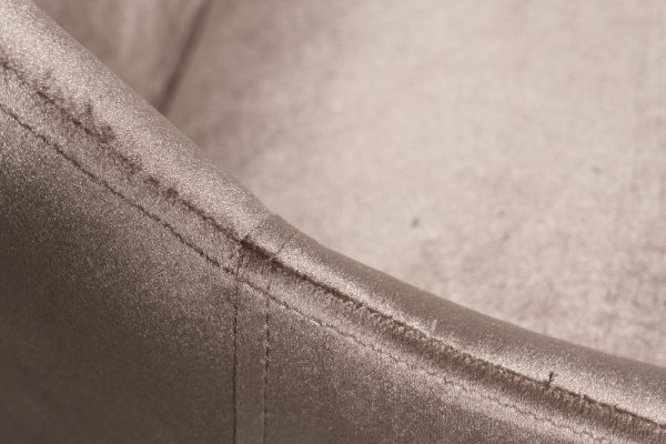 GY-Z020KRES-TS Кресло офисное серый велюр/хром 47*60*91см — изображение 4