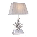 K2BT-1004 Лампа настольная "Silver coral" 70*46*86см
