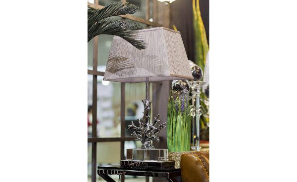 K2BT-1004 Лампа настольная "Silver coral" 70*46*86см — изображение 3