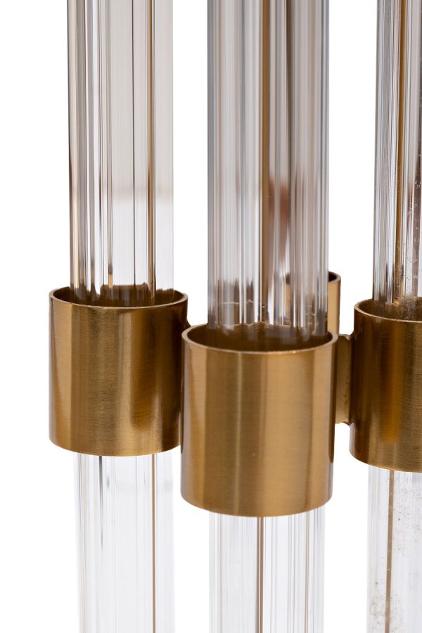 K2CPF-07234 Торшер со стеклянным основанием d46*h166см — изображение 3