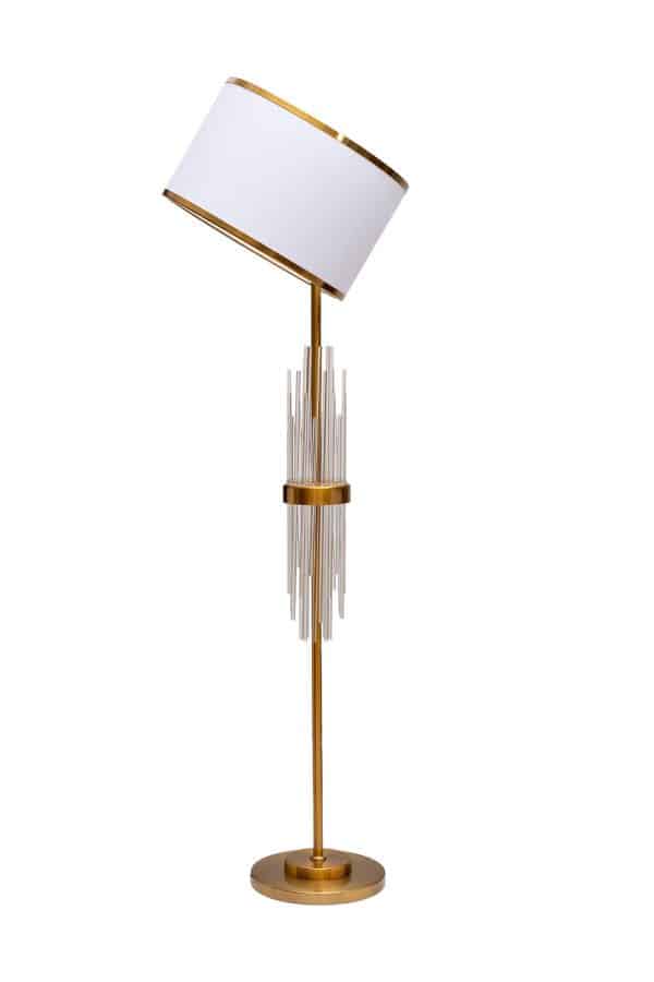 K2CPF-07249 Торшер со стеклянным декором 45*h165см — изображение 2