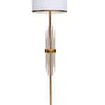 K2CPF-07249 Торшер со стеклянным декором 45*h165см