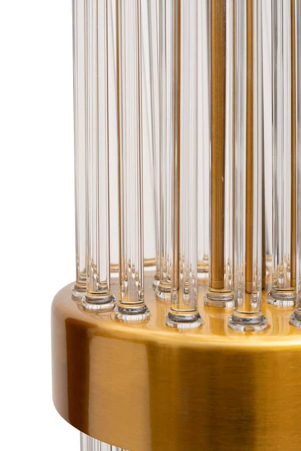 K2CPF-07249 Торшер со стеклянным декором 45*h165см — изображение 3