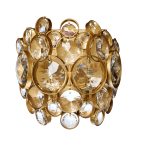 K2KG1120W-1 Бра Lustro латунь/стекло прозрачное 22*13*h22см