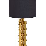 K2KM0901BR Лампа наст. Bamboo плафон черн