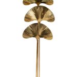 K2KM1125F-3 Торшер металлич."Гинкго" латунь L55*W26*H183