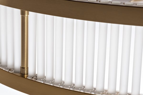 K2KM12850 Люстра Ancona круглая бронза/стекло прозр. d85см — изображение 2