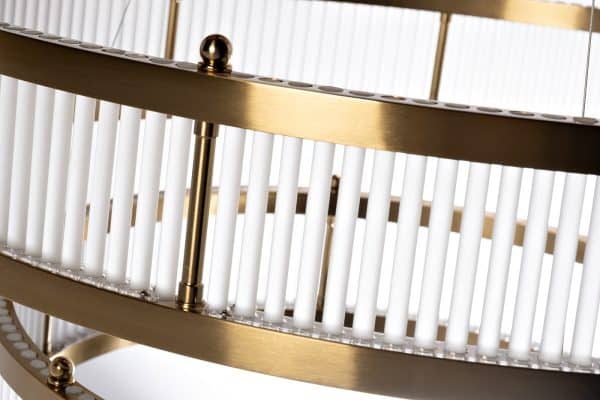 K2KM12853 Люстра Ancona Double круглая бронза/стекло прозр. — изображение 2