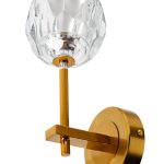 K2KR0934W-1 Бра Deco S латунь 13*13*h23 см