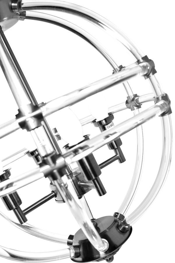 K2MP-766P-4 Светильник потолочный стекло/хром d43*64см — изображение 2