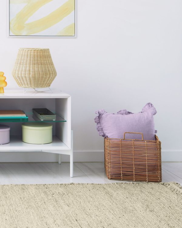 Картина Lien в бело-желтом цвете 50 x 70 см — изображение 4