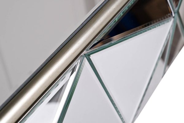 KFC665 Консоль зеркальная 2 ящика 132*45*82см — изображение 4