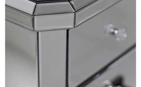 KFC882 Тумба прикроватная зеркальная 50*43*65см — изображение 3