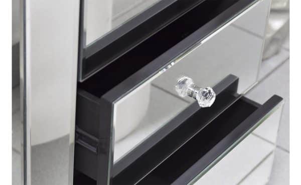 KFC882 Тумба прикроватная зеркальная 50*43*65см — изображение 4