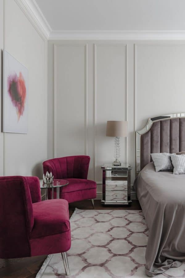 KFC882 Тумба прикроватная зеркальная 50*43*65см — изображение 5