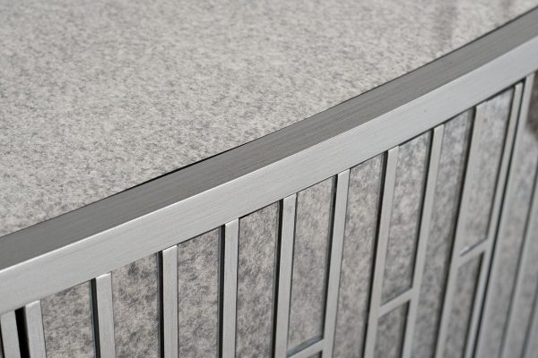 KFG040 Комод зеркальный двухдверный 152*51*92см — изображение 4