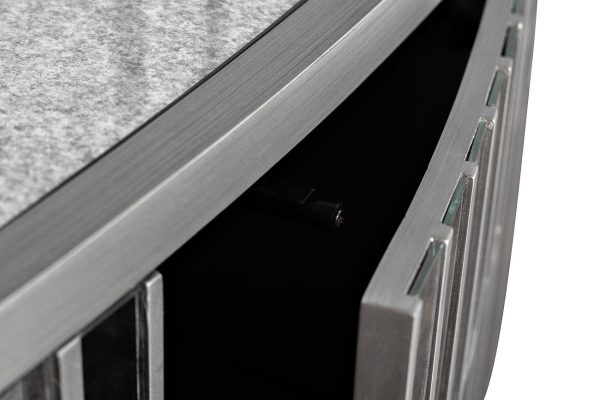 KFG040 Комод зеркальный двухдверный 152*51*92см — изображение 5