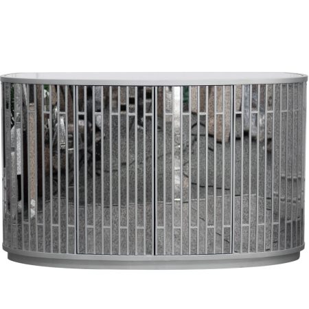KFG040 Комод зеркальный двухдверный 152*51*92см