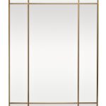 KFG047 Зеркало в металлич. раме цвет золото 90*140см