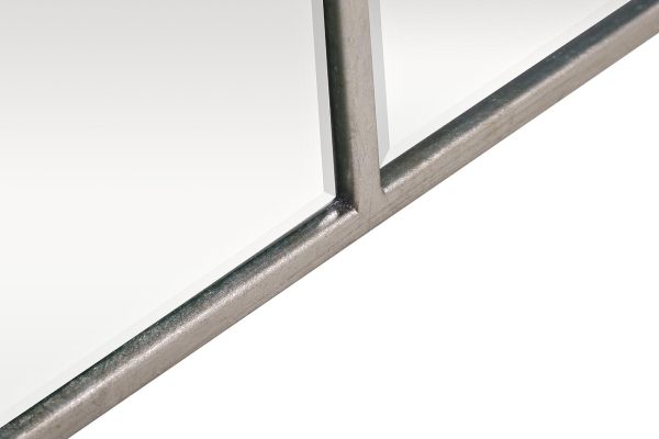 KFG048 Зеркало в металлич. раме цвет хром 90*140см — изображение 2