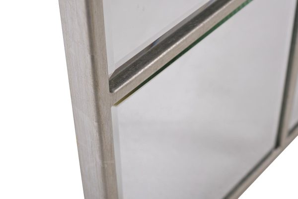 KFG048 Зеркало в металлич. раме цвет хром 90*140см — изображение 3