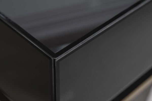 KFG058 Консоль черная 2 ящика  120*42*77см — изображение 5