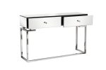 KFG075 Консоль зеркальная с двумя ящиками 120*35*77см — изображение 3