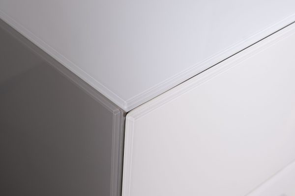 KFG089  Комод 6 ящиков белый/золото 120*42*80см — изображение 5