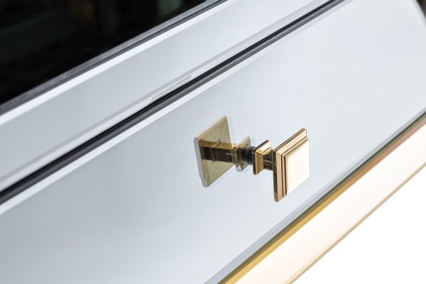 kfg125-konsol-2-jashhika-s-zolotistoj-otdelkoj-1204279sm-4 KFG125 Консоль 2 ящика с золотистой отделкой 120*42*79см — изображение 5