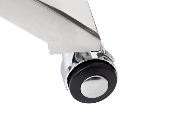 KFG135 Стол сервировочный зеркальный золото, н/ж сталь хром 80*55*67см — изображение 5